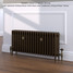 CI-RC460-20-MET-BRONZE-LS01 - Richmond 4 Column Victorian Cast Iron Radiator H460mm x W1434mm CI-RC460-20-MET-BRONZE-LS01 - Richmond 4 Column Victorian Cast Iron Radiator H460mm x W1434mm